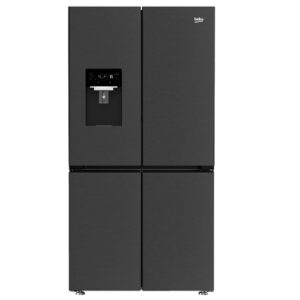 מקרר 4 דלתות 565 ליטר מקפיא תחתון דגם GN1518XBRP בקו BEKO נירוסטה מושחרת