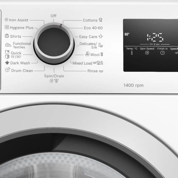 ⁦מכונת כביסה פתח חזית - 8 ק"ג Bosch בוש WAN28178IL יבואן רישמי!⁩ – תמונה ⁦2⁩