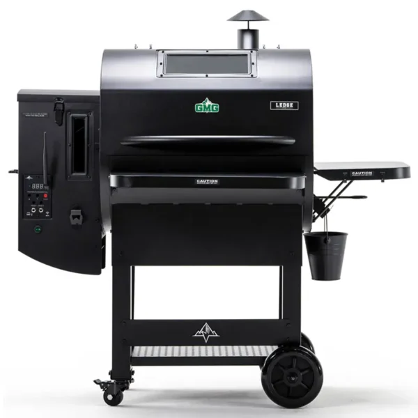 מעשנת פלט LEDGE דלת שחורה 2.0 – GMG Smoker