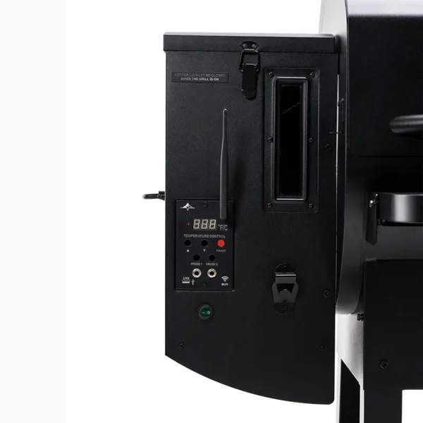 ⁦מעשנת פלט LEDGE דלת שחורה 2.0 – GMG Smoker⁩ – תמונה ⁦4⁩